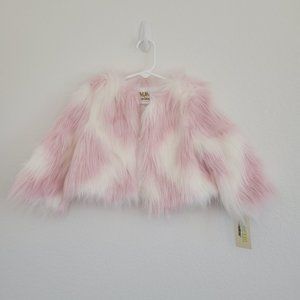 Genuine Kids OshKosh Faux Fur Jacket NWT
